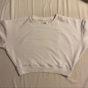 white crop sweaters